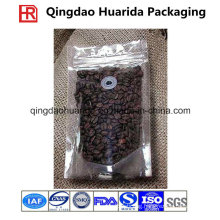 Stand up Coffee Pouch Tea Packing with Zipper and Valve